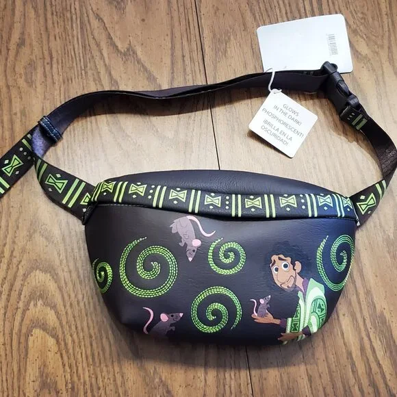 NEW Disney Parks Loungefly WE DONT TALK ABOUT BRUNO Hip pack - Picture 1 of 6
